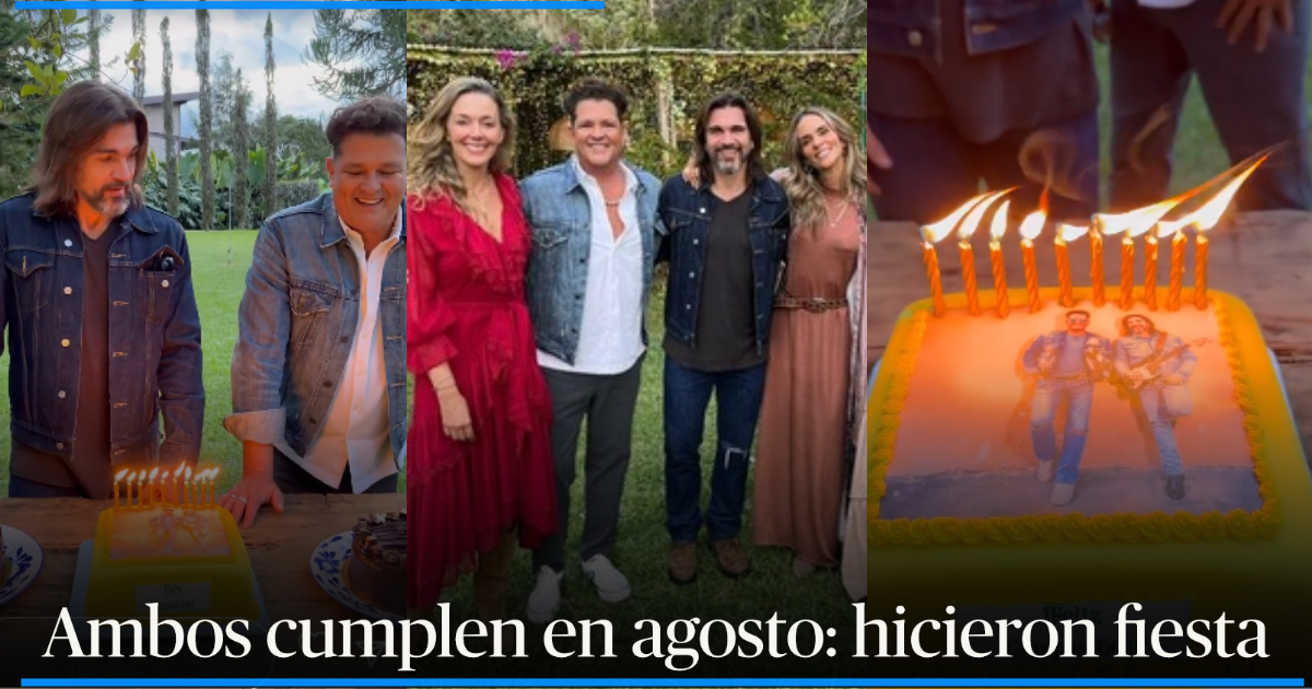 Tremendo Parrand N As Celebraron Juanes Y Carlos Vives Sus